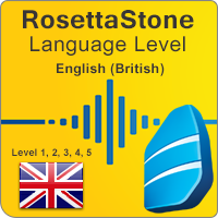 سطوح آموزشی زبان انگلیسی (لهجه بریتانیایی) Rosetta Stone به همراه آموزشهای صوتی و کتابها