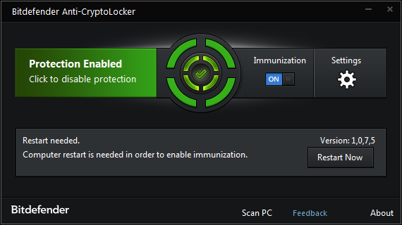 Bitdefender Anti-CryptoLocker