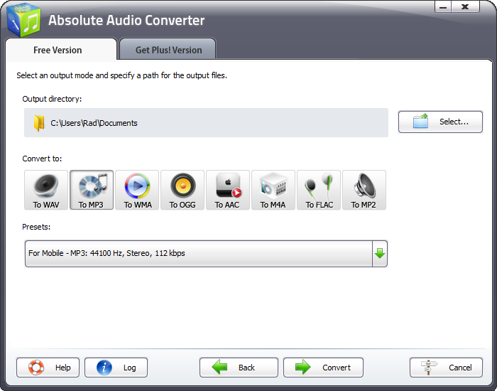 نرم افزار Absolute Audio Converter
