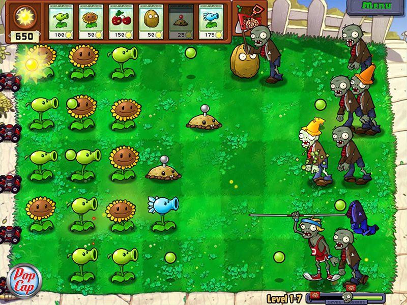 دانلود بازی plants vs zombies برای کامپیوتر