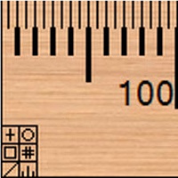 خط‌کش برای اندازه‌گیری عناصر صفحه