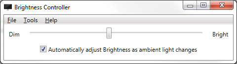 دانلود نرم افزار Brightness controller