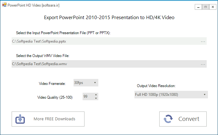 دانلود نرم افزار PowerPoint HD Video