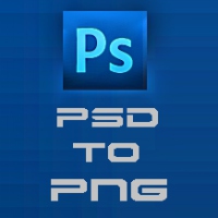 تبدیل فرمت PSD به PNG