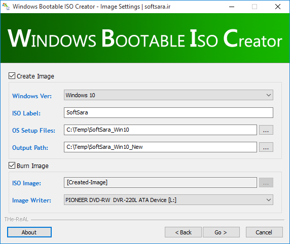 دانلود نرم افزار Windows Bootable ISO Creator