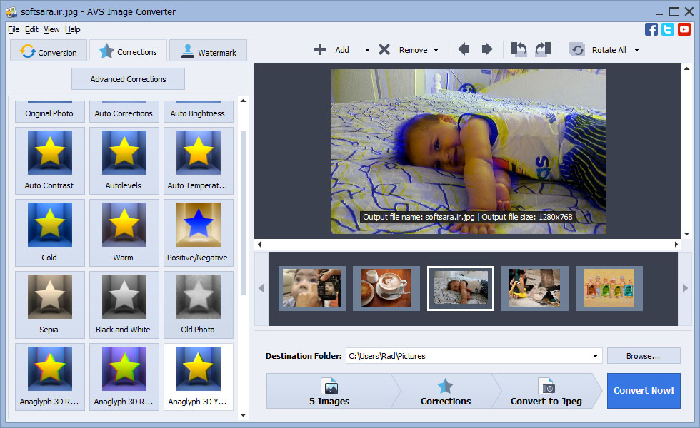 دانلود نرم افزار AVS Image Converter