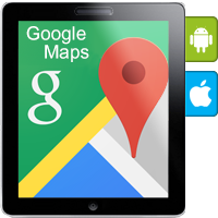نقشه گوگل برای گوشیهای هوشمند