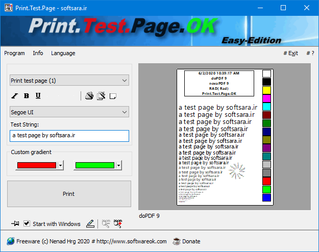 دانلود نرم افزار Print.Test.Page.OK