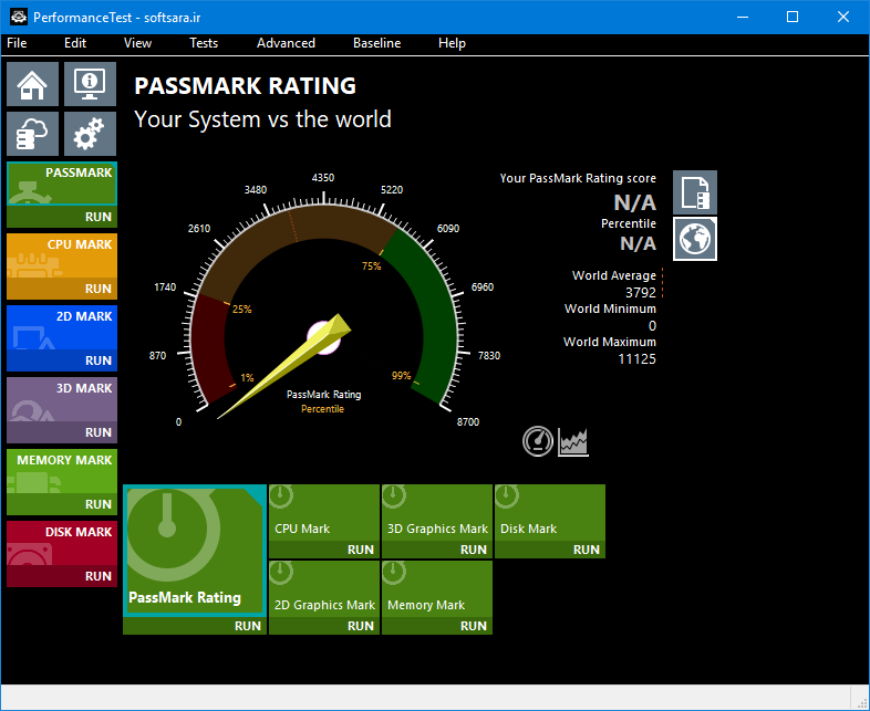 دانلود Passmark Performance Test
