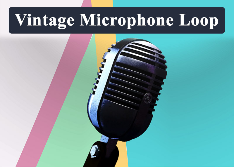 Camtasia Studio Library - Vintage Microphone Loop