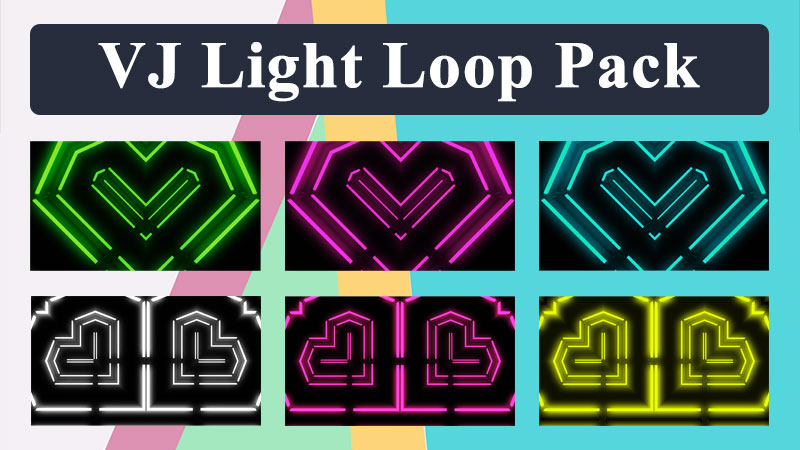 کتابخانه VJ Light Loop Pack